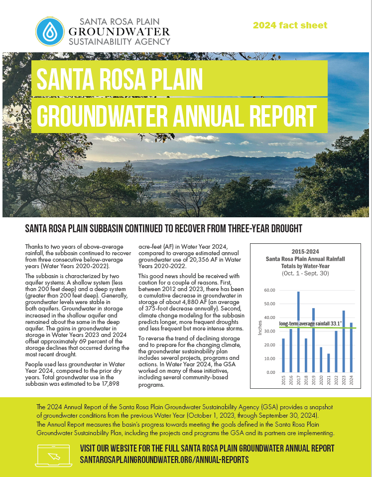 thumbnail of a groundwater pamphlet cover page